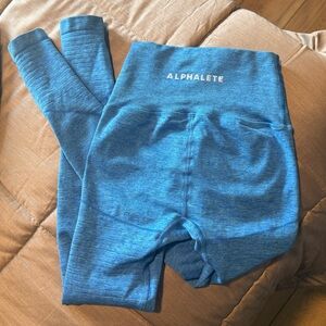 Alphalete Palace Blue High-Waisted Leggings